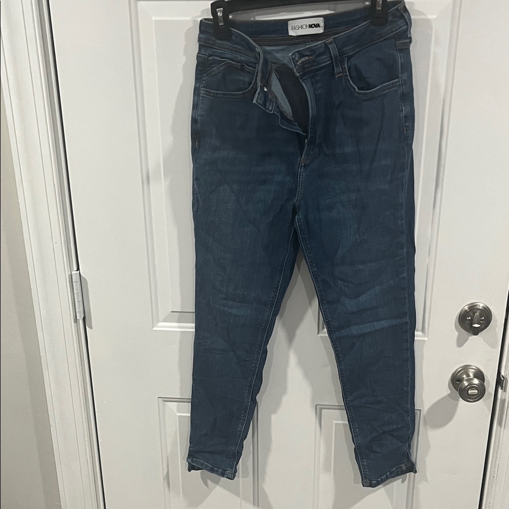 Fashion Nova Dark Blue Jeans